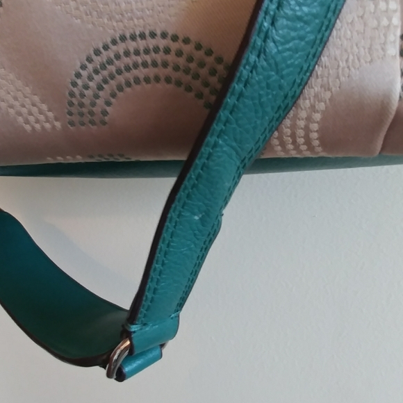 Coach Ashley Dotted OP Art North South Satchel Bag - Picture 7 of 16